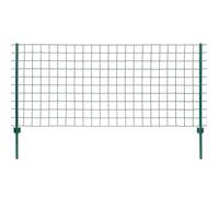 vidaXL Clôture Euro Acier 20x1,2 m Vert