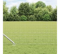 Vidaxl Clôture Euro Avec 7 Piquets En Fer 0.8x10 M Acier Galvanisé