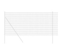 Vidaxl Clôture Euro Grise 1.2x25 M Acier