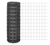 Clôture Euro 25 X 1,2 M Maille Acier 77 X 64 Mm Gris