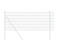 vidaXL Clôture Euro Vert 0,6 x 50 m Fer revêtu de PVC, Paravent en fer rectangulaire, jardin moderne et terrasse, écran étanche, barrière métallique robuste