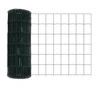 Vidaxl Clôture Euro Verte 0.4x10 M En Acier