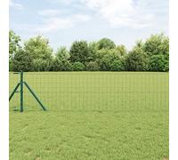 Vidaxl Clôture Euro Verte 0,4x10 M Métal