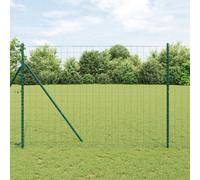Vidaxl Clôture Euro Verte 1.6x10m Acier