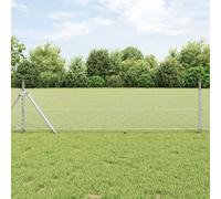 Vidaxl Clôture Hexagonale Acier Galvanisé 5000 X 0.05 X 80 Cm Durable