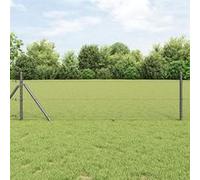 Clôture hexagonale grise 0.5x50 m Acier 42005558