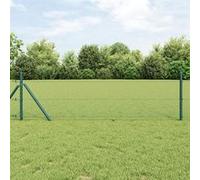 vidaXL Clôture hexagonale 42005418 Acier Verte 0,8 x 50 m