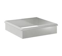 vidaXL Clôtures anti-limaces 8 pcs Argent Acier galvanisé