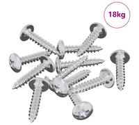 vidaXL Clou auto-perceur 10976 pcs Zincé Acier