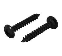 vidaXL Clou auto-perceur 2 pcs Noir 4 x 25 mm Acier