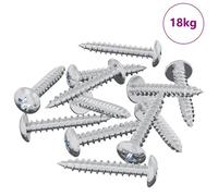 vidaXL Clou auto-perceur 9231 pcs Zincé Acier