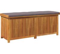 Vidaxl Boîte À Coussins D'extérieur 150x50x60,5cm Bois Massif D'acacia