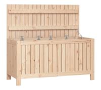 vidaXL Coffre de jardin 115x49x60 cm pin massif
