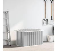 vidaXL Coffre de jardin Gris 109x67x65 cm