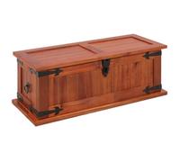 Vidaxl Coffre De Rangement 60x25x22 Cm Bois D'acacia Solide