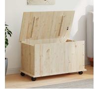vidaXL Coffre de rangement à roulettes ALTA 73x39,5x44 cm bois de pin 353927
