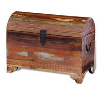 vidaXL Coffre de rangement Bois de récupération massif