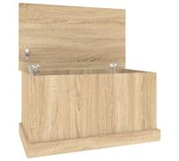 vidaXL Boîte de rangement chêne Sonoma 70x40x38 cm en bois d'ingénierie 816507