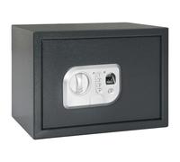 Vidaxl Coffre Électronique Numérique Avec Verrouillage Par Empreinte Digitale 25x35x25 Cm En Acier