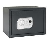 Vidaxl Coffre Électronique Numérique Avec Verrouillage Par Empreinte Digitale 25x35x25 Cm En Acier