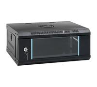 vidaXL Coffret de réseau Mural 4U 19" IP20 53x40x21 cm, Coffret de réseau Mural, Armoire de données, Support de réseau, Armoire de réseau de Rangement