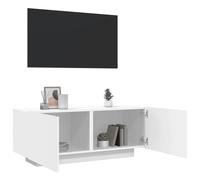 Vidaxl Coiffeuse Avec Led Blanc 74,5x40x141 Cm Multicolore