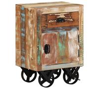 Vidaxl Coiffeuse Avec Led Chêne Fumé 100x40x130 Cm