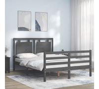 Vidaxl Coiffeuse Avec Lumières Led Sonoma Gris 96x40x142 Cm