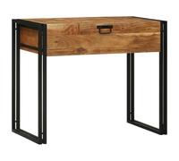 vidaXL Table de Toilette 90x50x75 cm Bois Massif d'acacia