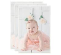 Vidaxl Collage De Cadres Photo 3 Pcs De Mur Table Argentã© 70x90 Cm Mdf