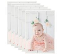 vidaXL Collage de cadres photo 5 pcs de mur table Argenté 70x90 cm MDF