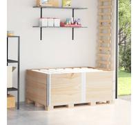 vidaXL Colliers de palette 3 pcs 150x100 cm bois de pin solide