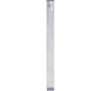 vidaXL Colonne d'eau pour le jardin 60 cm Acier inoxydable Carré