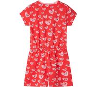 vidaXL Combinaison de jeu pour enfants rouge 140