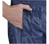 Regenpak 2-delig + capuchon (heren / marineblauw / maat XXL)130188