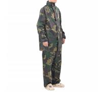 vidaXL Combinaison de Pluie avec Capuche 2 pièces Camouflage L