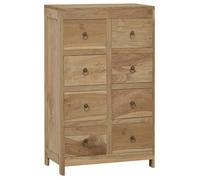Commode 55x30x90 cm Bois massif de teck