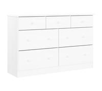 Commode ALTA blanc 112x35x73 cm bois massif de pin