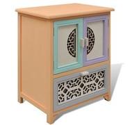 vidaXL Commode avec 1 tiroir 2 portes