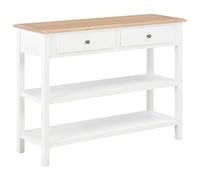 vidaXL Buffet Blanc 110x35x80 cm MDF