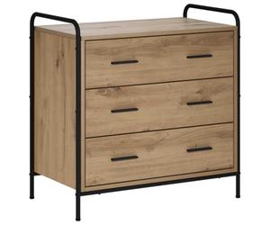 vidaXL Commode chêne Artisan 70 x 39,5 x 71 cm Bois d'ingénierie
