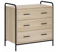 vidaXL Commode chêne Sonoma 70 x 39,5 x 71 cm Bois d'ingénierie