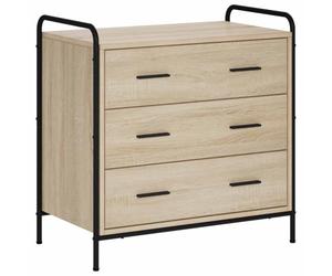 vidaXL Commode chêne Sonoma 70 x 39,5 x 71 cm Bois d'ingénierie
