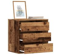 Vidaxl Commode D'angle Vieux Bois 60x41x58 Cm Bois D'ingénierie Marron
