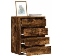 Vidaxl Commode D'angle Vieux Bois 60x41x76 Cm Bois D'ingénierie Marron