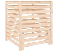 vidaXL Composteur 82,5x82,5x99,5 cm Pin massif
