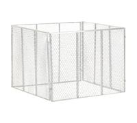 Composteur de jardin 100x100x77 cm Fer galvanisé