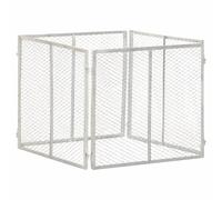 Composteur de jardin 85x85x70 cm Fer galvanisé