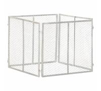 Composteur de jardin 85x85x70 cm Fer galvanisé