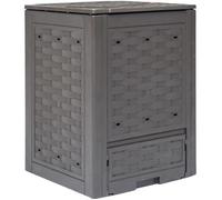 vidaXL Composteur de jardin Marron 60 x 60 x 83 cm 300 L